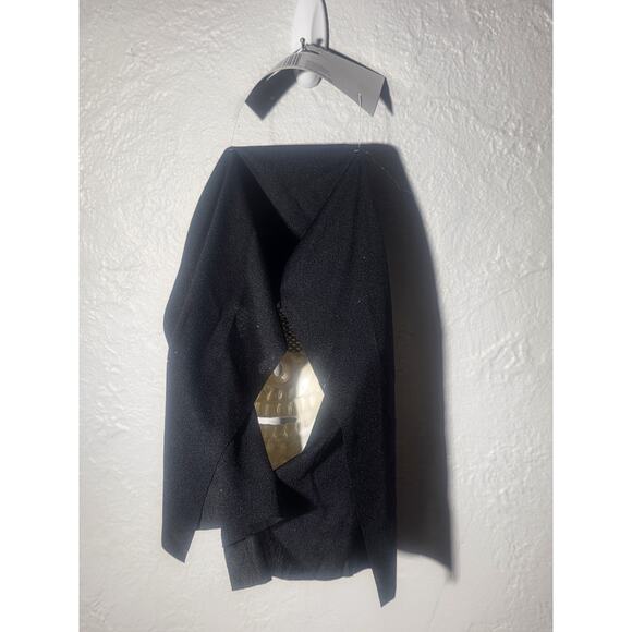 Halloween White Iridescent Skull Mask with Hood -Adult NWT - Picture 3 of 3